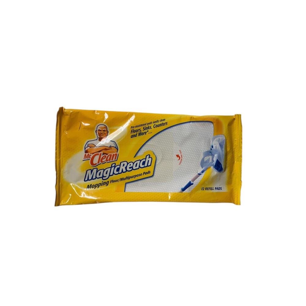 Mr.‎ Clean Magic Reach Mopping Floor Multipurpose 12 Refill Pads